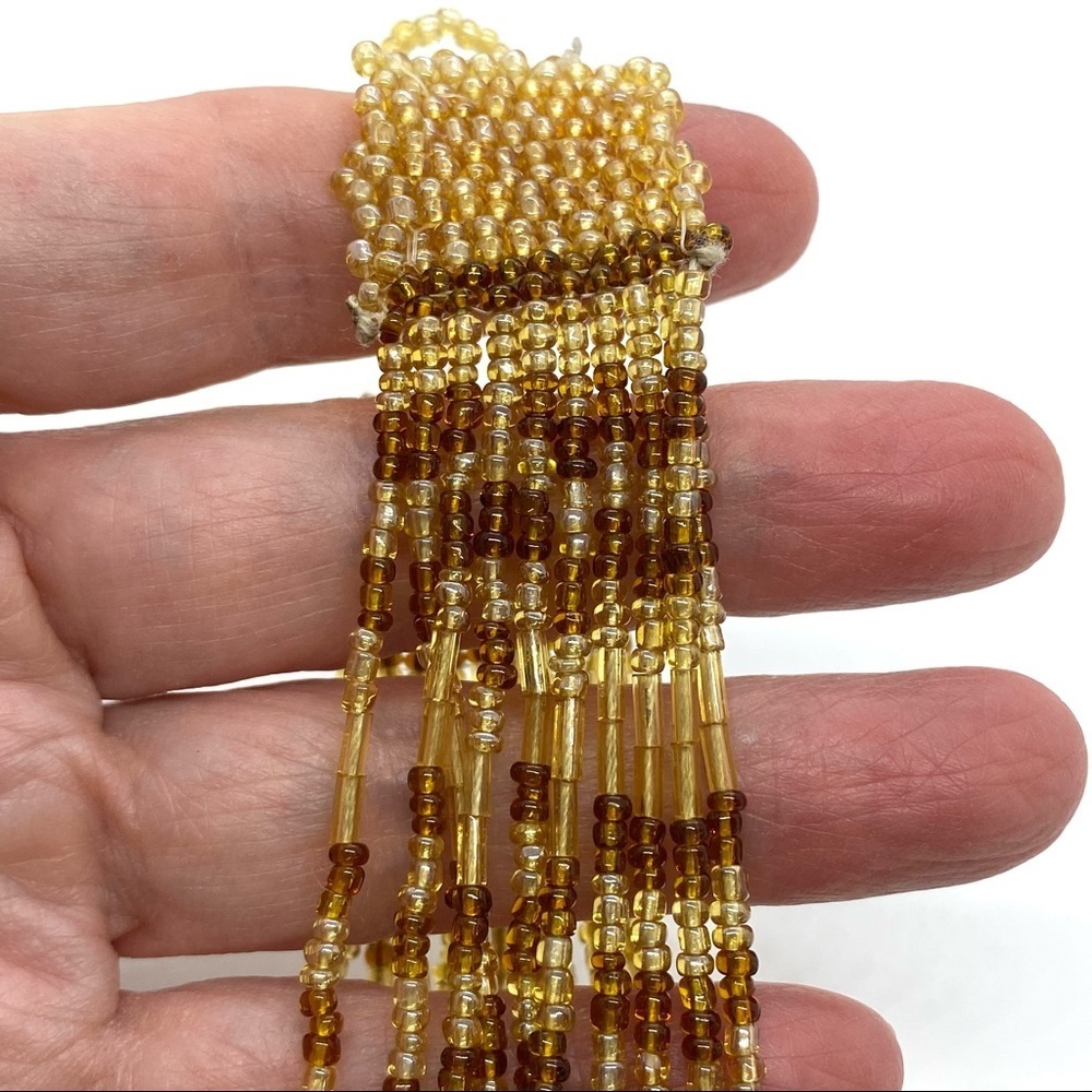 Handcrafted Beaded Multi-Layer Bracelet - image 5